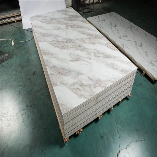 Marble Alternative PVC Wall Panel Marble Sheet UV Wall Panel