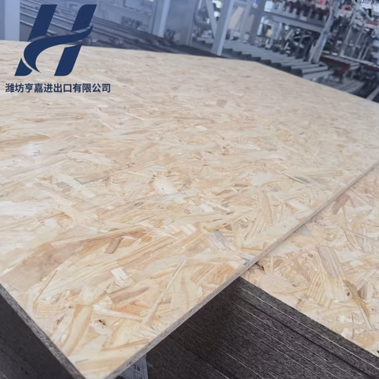 Tablero OSB de alta calidad de 6 ~ 18 mm para construcción y edificación