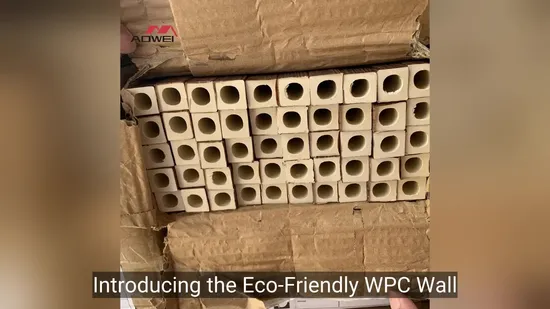 Tubos de madera WPC compuestos de madera de plástico baratos de China