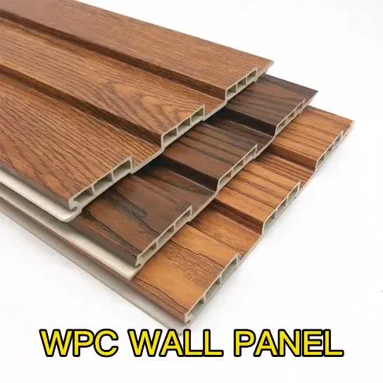 Tubo de PVC de madera WPC cuadrado hueco de alta calidad de 50X50 mm para decoración de interiores